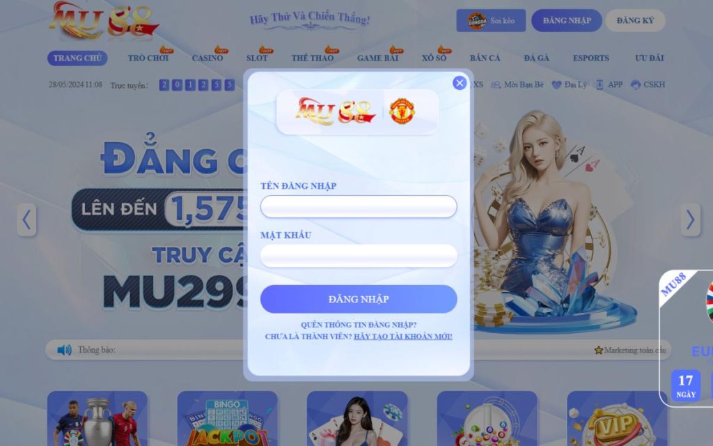 link mu88 đăng nhập mới nhất